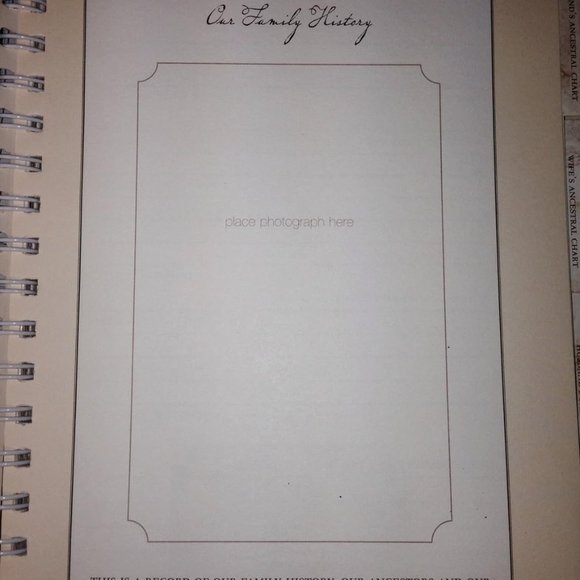 Our Family History Hardcover Book NEW - Picture 3 of 3